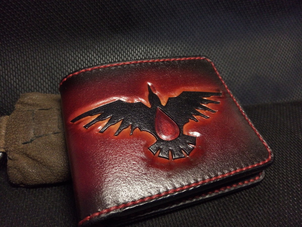 At the request of the workers, my Friday Blood Ravens - My, Warhammer 40k, Blood, Wallet, Games, Imperium, Friday, Longpost