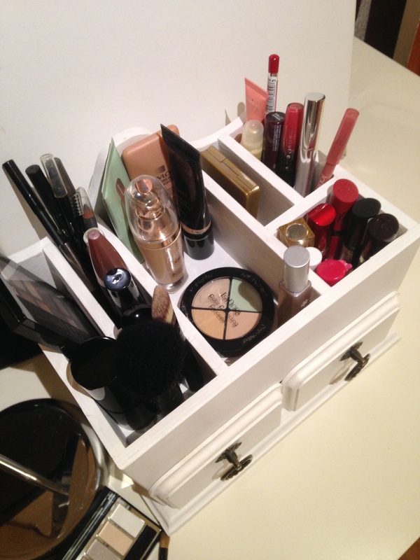 Cosmetic storage box - My, Accessories, Cosmetics, Woodworking, Longpost