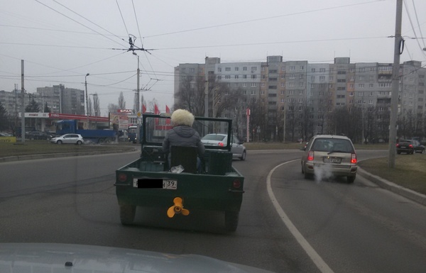 And I'll sit in a convertible and go to Kaliningrad ... - My, Kaliningrad, Auto, Propeller