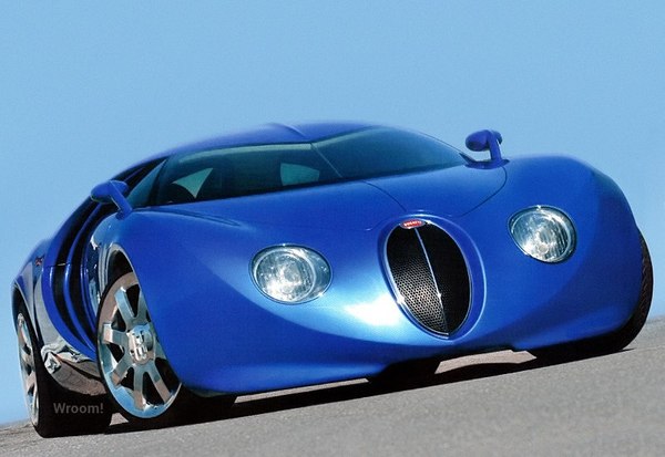 Unaccepted Bugatti Veyron coupe design, 1999 - Auto, Car, Bugatti