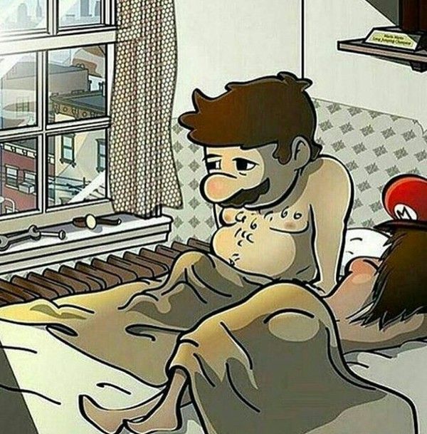 Morning Mario - Mario, Video game, The photo, Princess, Morning