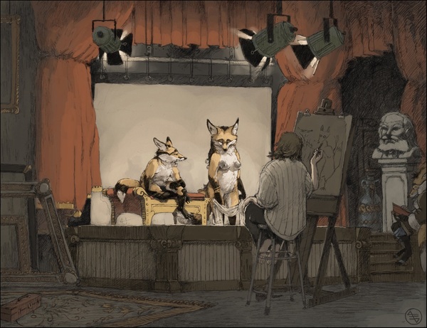 In The Studio - NSFW, Fox, Furotica, Seyorrol, Furry