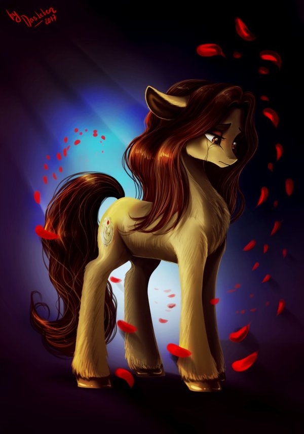 Печаль - My Little Pony, PonyArt, Брони, Sad, Original Character, MLP Sad