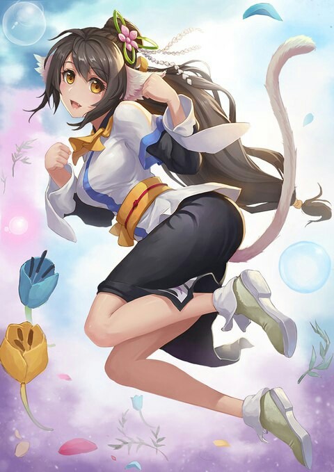 Anime art - Anime Art, Аниме, Аниме девушки, Kashima, Kantai Collection, Kuon, Utawareru mono