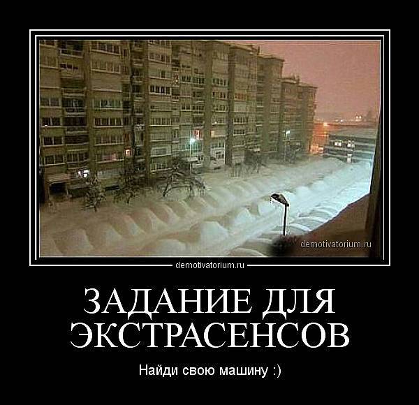 Demotivators, about winter for you) - Winter, cat, Snow, Demotivator, Longpost