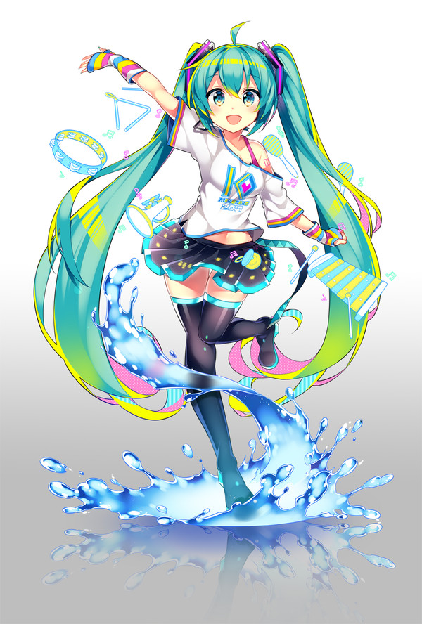 Mikurako - Hatsune Miku, Anime, Anime art, Vocaloid