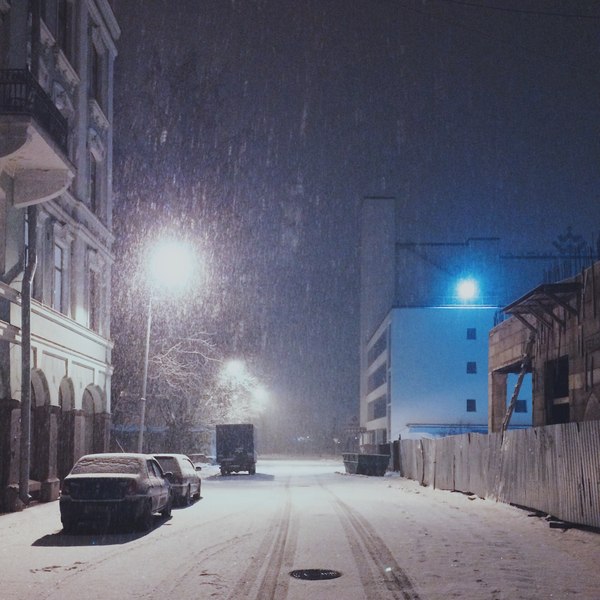 Heavy snowfall in Vyborg - My, Winter, Snow, The photo, Russia, Longpost