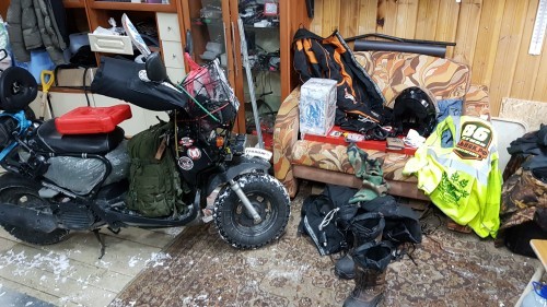 IN WINTER AS SUMMER - or My fastest trip (part 2) - Moto, Dalnyak, Travels, Winter, Bikepost, Nefteyugansk, Scooter, Longpost