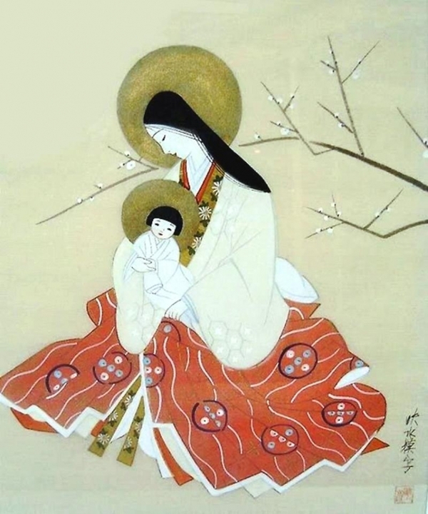 Virgin and Child, Japan, 1900s - Japan, Icon