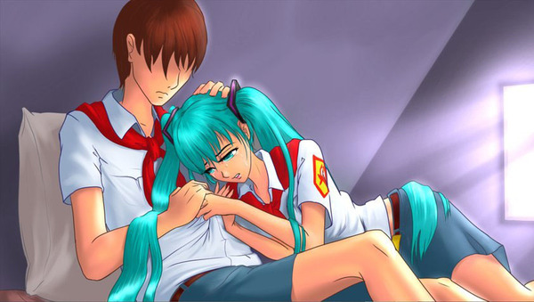 In this world, I am an uninvited guest ... - Visual novel, Endless summer, Hatsune Miku, Camp owlet