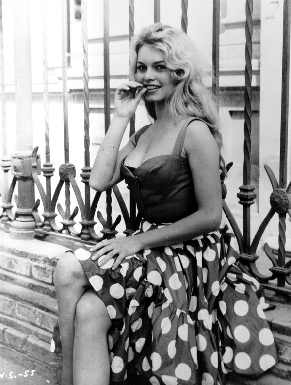 Young Bridget - Brigitte Bardot, Beautiful girl, Old photo
