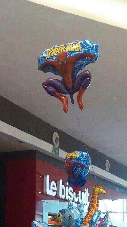 At my niece's birthday - Spiderman, 9GAG, Images