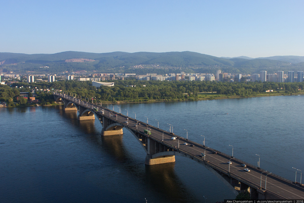 Krasnoyarsk in summer - My, Krasnoyarsk, Summer, Yenisei, The photo, Russia