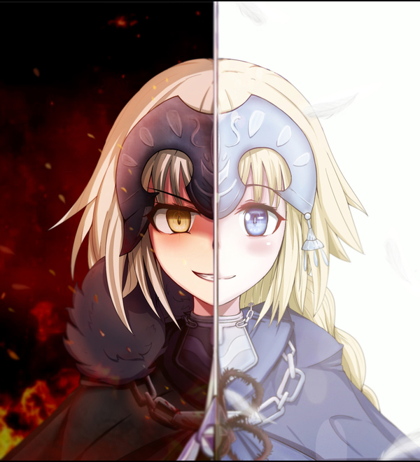 Jeanne Alter/Ruler Anime Art, , Fate, Jeanne Alter, Ruler, 
