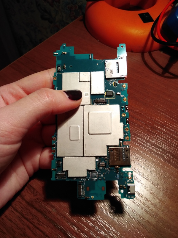 Sony Z1 Compact Display Connector Repair - My, Hobby, Repair, Repairers Community, Sony, Soldering, Longpost