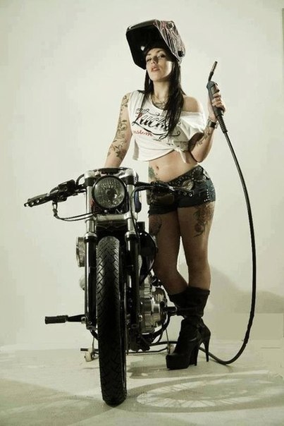 girls and motors - NSFW, Erotic, Motorcycles, Girls, Longpost, Moto