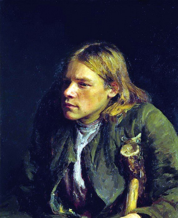 Matt Damon, is that you?... - Matt Damon, Portrait, Ilya Repin, Artist