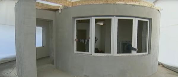 In Stupino near Moscow, a house was built using a construction 3D printer - 3D printer, Home construction, Future, Longpost