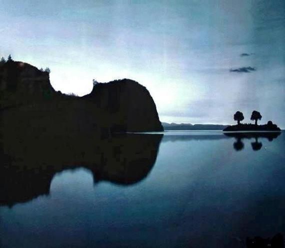 violin island - Illusion, The photo, Island, Violin