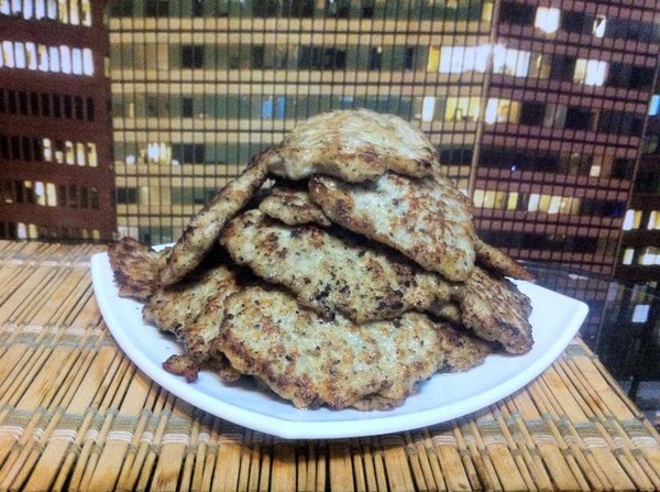 Mountain cutlets from two chicken breasts - My, Recipe, Chef, Beggars, Rogue, Food, Niknicefood, Nikitanice, Longpost, Cooking