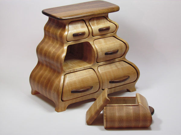 Continuing the theme of the graceful curves of wooden products - Furniture, Tree, Art, Longpost