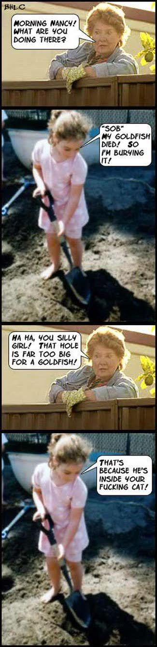 Рыбку жалко.