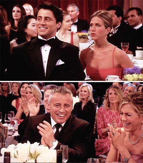 Feel old. - Matt LeBlanc, Jennifer Aniston, Old age, Friends