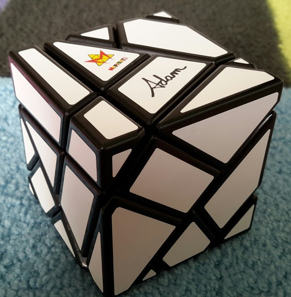 Gave for a birthday something like a Rubik's cube collected in a day - Rubik's Cube, Birthday