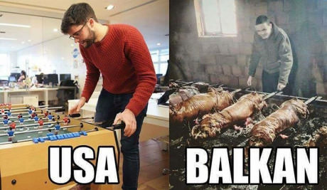 Different types of table football. - 9GAG, Comparison