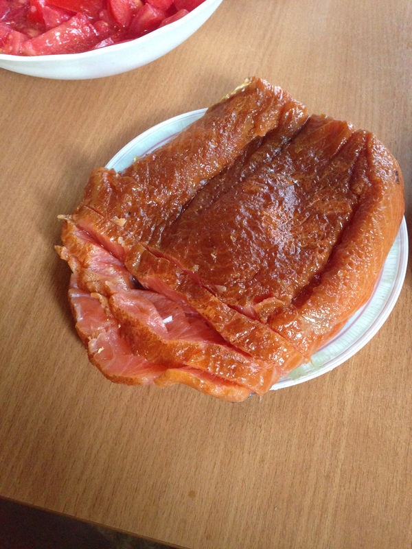 Cold smoked salmon - My, Smoking, A fish, Salmon, Smoke generator, Beer snack, Bloater, Longpost