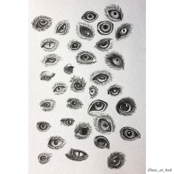 И взглянет тысячами глаз, все осуждающим законом, мать точно каждого из нас.