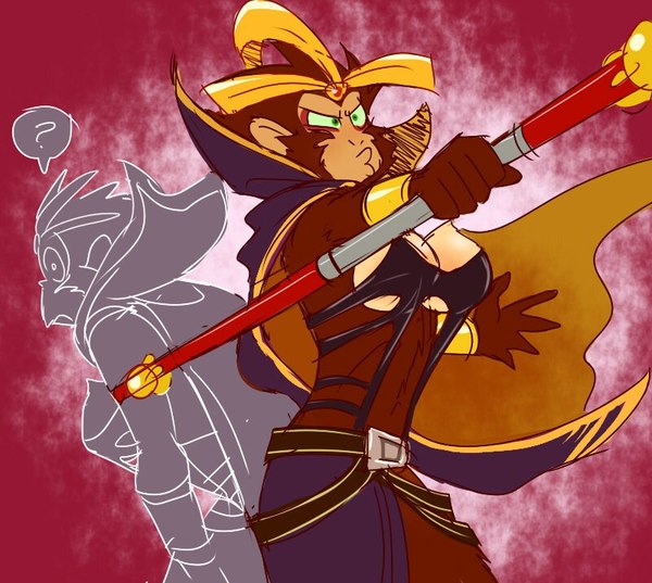 Le Cong - League of legends, Wukong, , Art