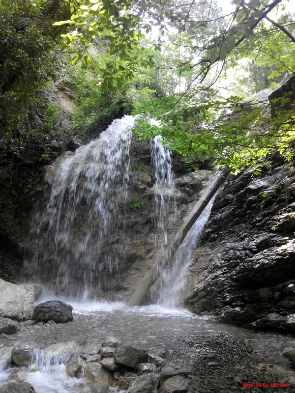 Lost corner of Crimea.. - Waterfall, Nature, My, Crimea