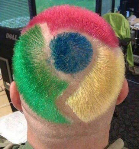 What did he say to the hairdresser.... - Chromium, Browser, Google chrome