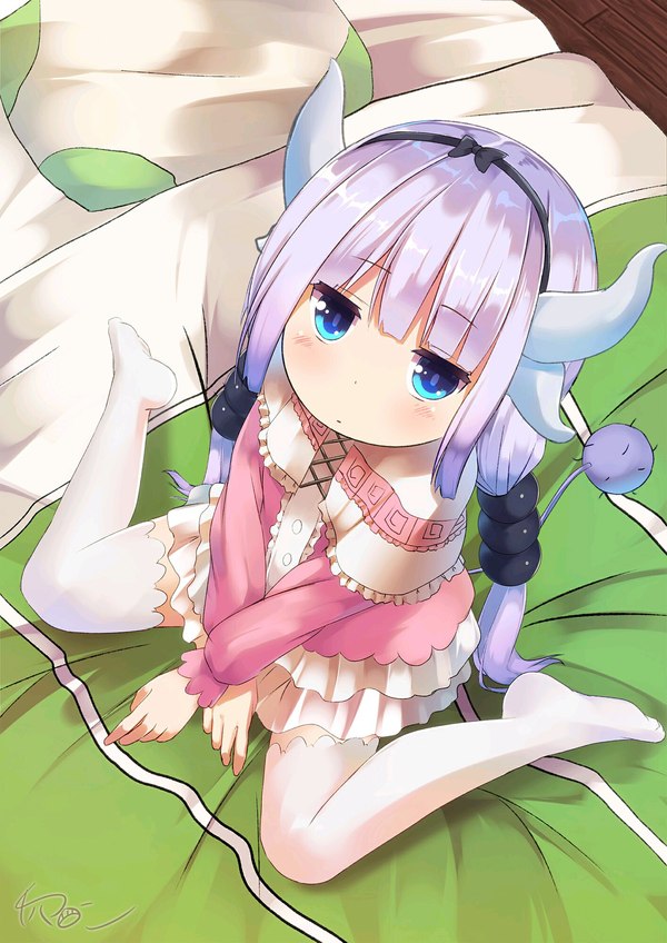 Милашка - Anime Art, Kobayashi-San chi no maidragon, Kanna Kamui