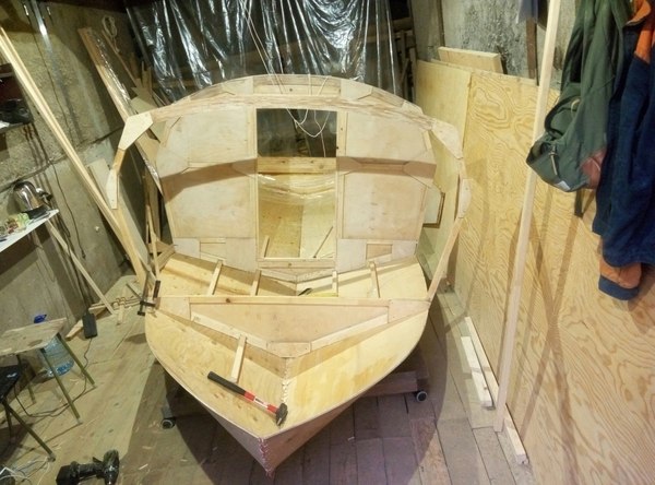How to build a plywood boat. - My, Boat, A boat, Rukozhop, With your own hands, Longpost, Building