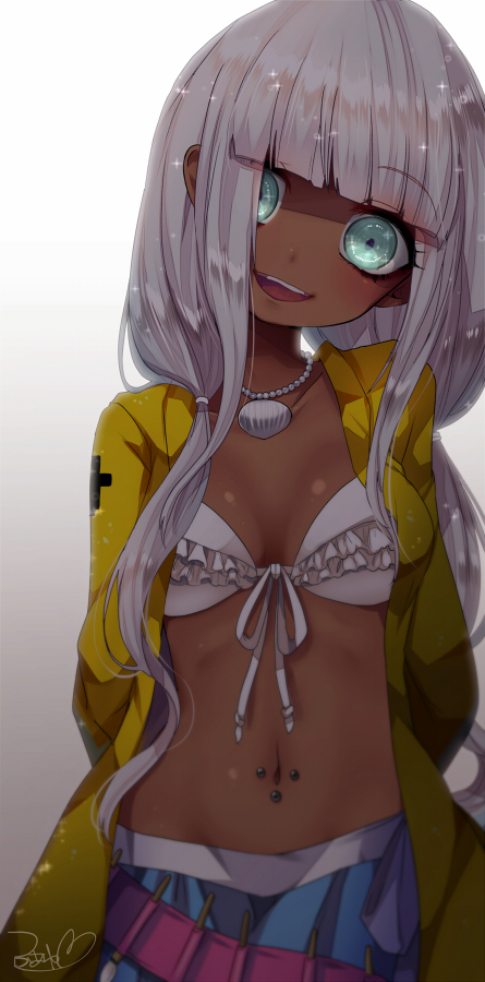 Anime Art. - Не аниме, Angie Yonaga, Арт, Девушки, Dangan Ronpa, Anime Art, Игры