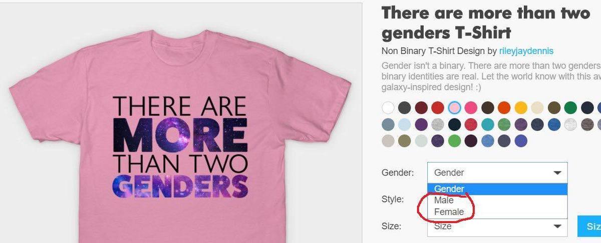 The world we know. Футболка there are more than 2 Genders. There are two Genders. There is more than two Genders. There are more than 2 Genders.