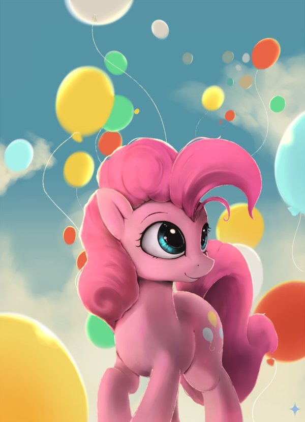 Life is a Party My Little Pony, Ponyart, Pinkie Pie, Noctilucent-arts