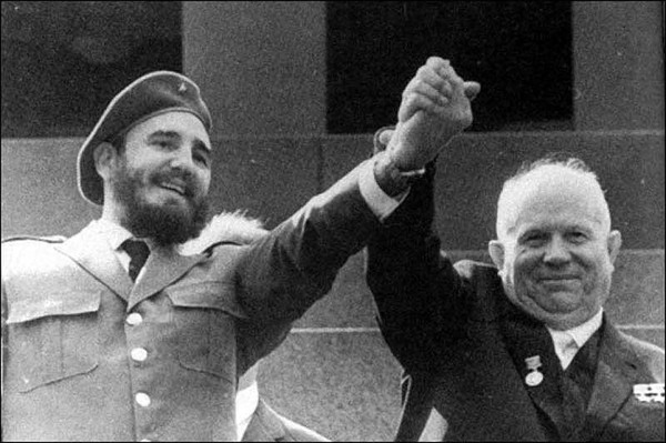 Fidel Castro in the USSR - Fidel Castro, the USSR, Khrushchev, Old photo, Longpost, Nikita Khrushchev
