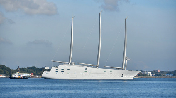 The giant yacht of a billionaire from Russia shocked the Spaniards - Russia, Yacht, Spain, Billionaires, news, Text