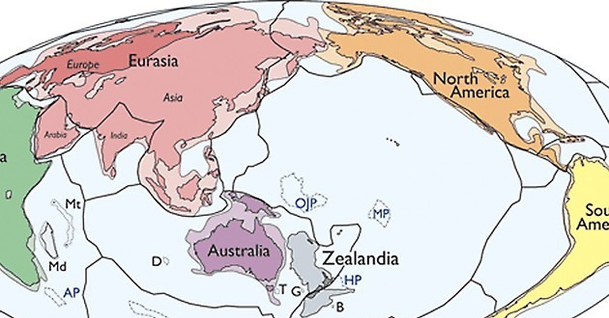 Новая зеландия находится на материке. Восьмой Континент земли, Зеландия. Новая Зеландия затонувший Континент. Новые континенты на земле. Затонувший Континент Зеландия.