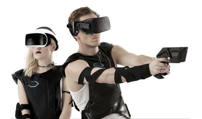 BluAtomVR technology allows you to control a game character using a vest. - My, Виртуальная реальность, Oculus Rift, Htc vive, Longpost