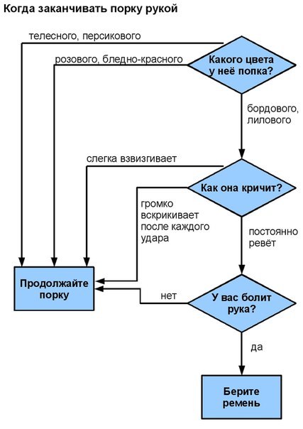 Немного о порке - BDSM, Порка, Юмор