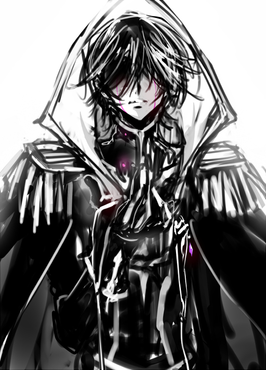 Code Geass. Лелуш Ламперуж / Lelouch Lamperouge / Lelouch vi Britannia. (Нанали, С.С, Судзаку). - Аниме, Code Geass, Lelouch, Лелуш, Zero, Lelouch Lamperouge, Anime Art, Арт, Длиннопост