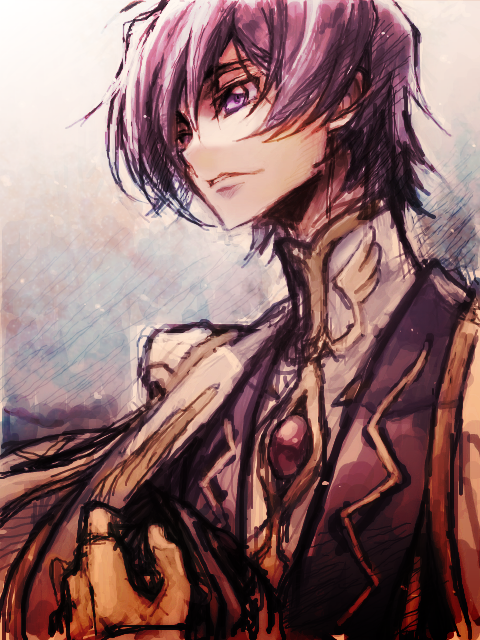 Code Geass. Лелуш Ламперуж / Lelouch Lamperouge / Lelouch vi Britannia. (Нанали, С.С, Судзаку). - Аниме, Code Geass, Lelouch, Лелуш, Zero, Lelouch Lamperouge, Anime Art, Арт, Длиннопост