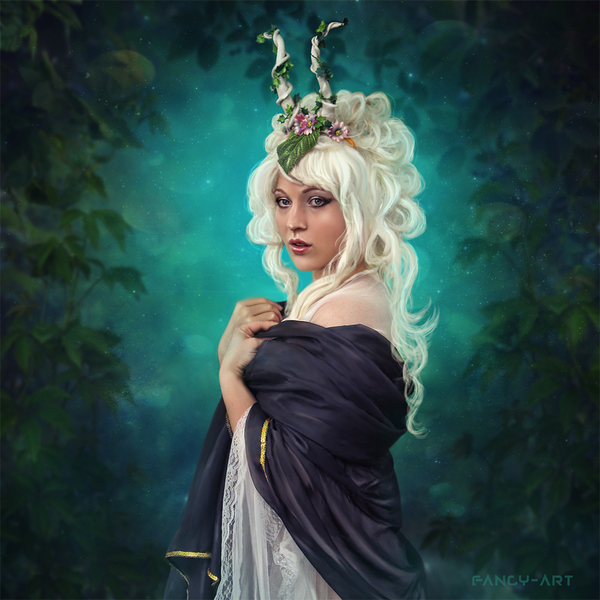 Forest fairy tale.  Photoshop, , , , -