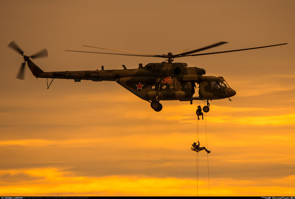 Landing - Mi-17, Mi-8, Aviation, Russia, Landing, Helicopter