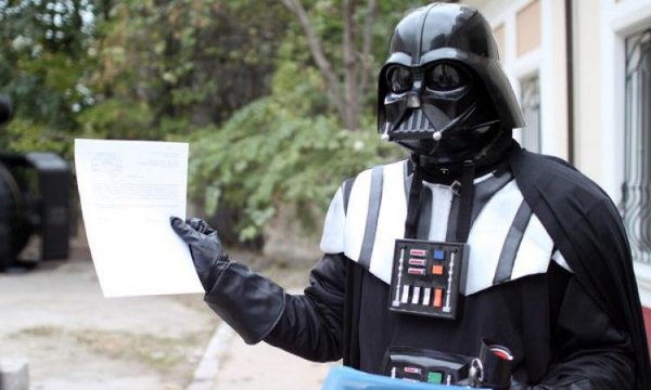 Тревожный Пропеллер и Дарк Вейдер...