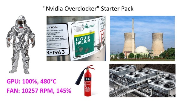 For overclockers with AMD, the same pack can be recommended - AMD, Nvidia, Overclockers, Overclocking, 